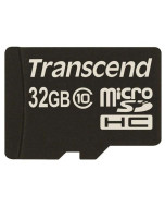 Карта памяти Transcend Premium microSDHC UHS-I 32Gb Class 10 + SD adapter